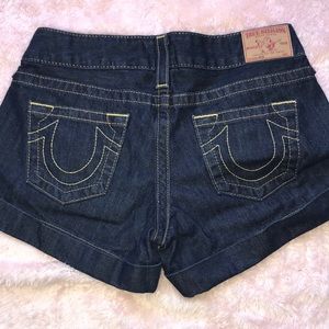 True Religion Jess Denim Shorts